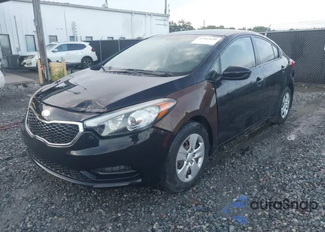 2014 Kia Forte Lx from USA, damaged, VIN KNAFK4A67E5063182